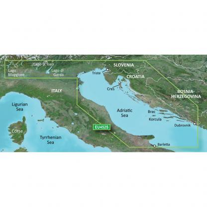 Garmin BlueChart® g3 Vision® HD - VEU452S - Adriatic Sea, North Coast - microSD™/SD™