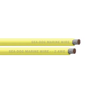 Sea-Dog 2 AWG Yellow Battery Cable - 25'