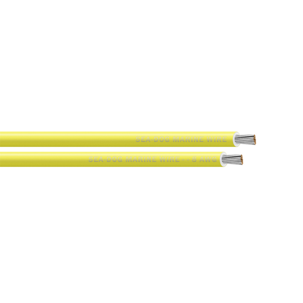 Sea-Dog 8 AWG Yellow Primary Wire - 25' Sea-Dog 8 AWG Yellow Primary Wire - 25'