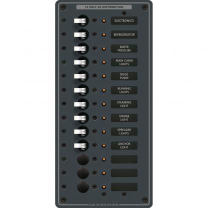 Blue Sea 8376 Panel DC 13 Position Vertical