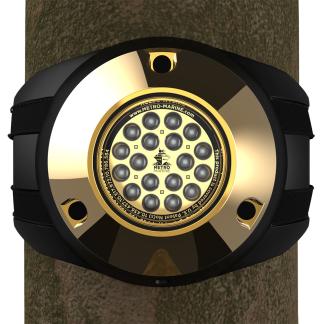 Metro Marine High-Output Piling Mount Underwater Light w/Intelligent Monochromatic LED's - Blue, 90° Beam