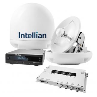 Intellian i3 US System w/DISH/Bell MIM-2 (w/3M RG6 Cable) & 15M RG6 Cable