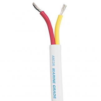 Ancor Safety Duplex Cable - 12/2 AWG - Red/Yellow - Flat - 25'