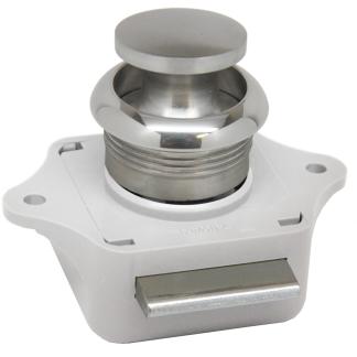 Sea-Dog Push Button Rim Latch - Stainless Steel/Plastic Housing