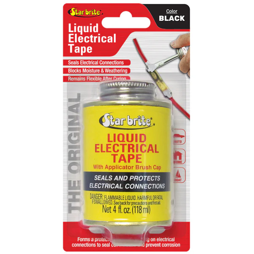 Star Brite Liquid Electrical Tape - Black - 4 oz Star Brite Liquid Electrical Tape - Black - 4 oz