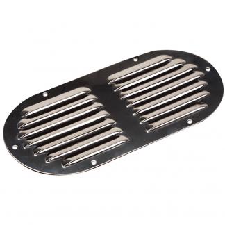 Sea-Dog Stainless Steel Louvered Vent - Oval - 9-1/8" x 4-5/8"