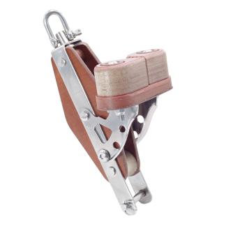 Barton TUPHblox Fiddle Block w/Swivel & Cam + Becket - 20mm (25/32″) Size 0