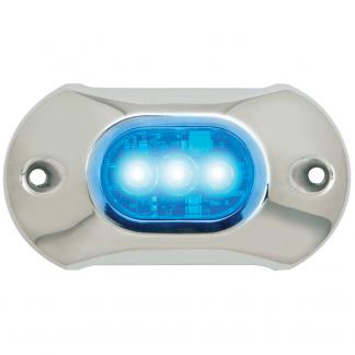 Attwood Light Armor Underwater LED Light - 3 LEDs - Blue