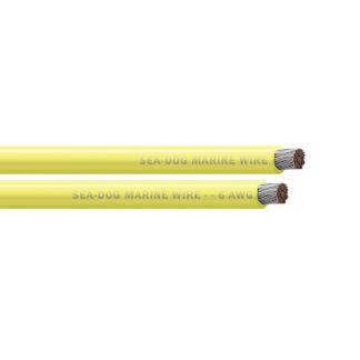 Sea-Dog 6 AWG Yellow Battery Cable - 500'