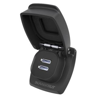 Scanstrut Flip Pro Max - Dual USB-C Charge Socket