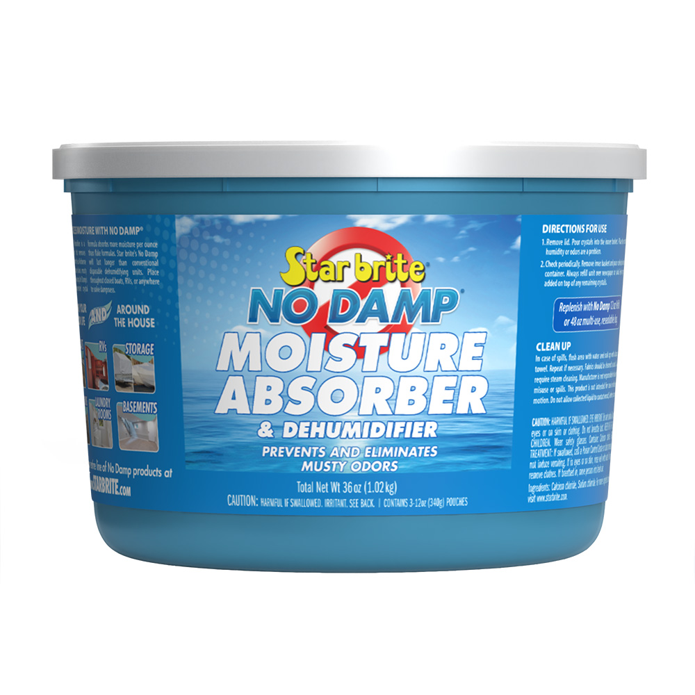 Star brite No Damp Moisture Absorber & Dehumidifier - 36 oz Star brite No Damp Moisture Absorber & Dehumidifier - 36 oz