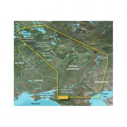 Garmin BlueChart® g3 HD - HXEU062R - Russian Inland Waterways - microSD™/SD™