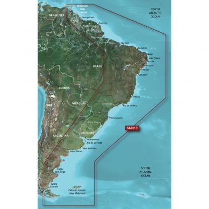 Garmin BlueChart® g3 HD - HXSA001R - South America East Coast - microSD™/SD™