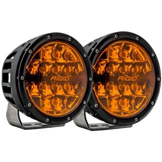 RIGID Industries 360 Series 6" Spot w/Amber Pro Lens - Pair