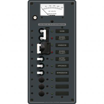 Blue Sea 8589 AC Toggle Source Selector (230V) - 2 Sources + 6 Positions