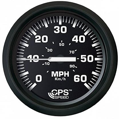 Faria Euro Black 4" Speedometer 60MPH (GPS)