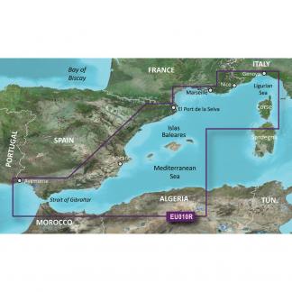 Garmin BlueChart® g3 HD - HXEU010R - Spain Mediterranean Coast - microSD™/SD™