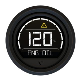 Veratron VL Digital 52 w/Triangular Black Bezel