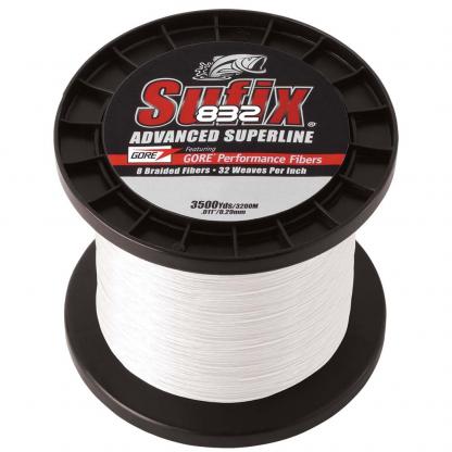 Sufix 832® Advanced Superline® Braid - 10lb - Ghost - 3500 yds