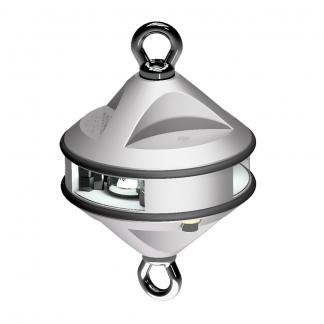 Lopolight Series 200-012 - Hoist Light - 2NM - White - Silver Housing