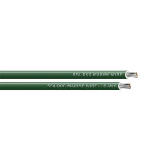 Sea-Dog 8 AWG Green Primary Wire - 100'