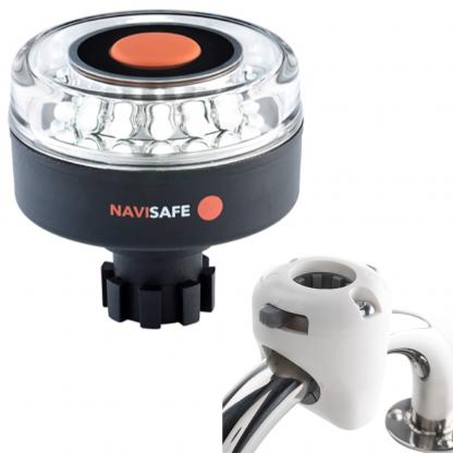 Navisafe Navilight 360° 2NM w/Navibolt Base & Rail Mount - White