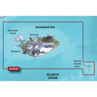 Garmin BlueChart® g3 Vision® HD - VEU043R - Iceland & Faeroe Islands - microSD™/SD™