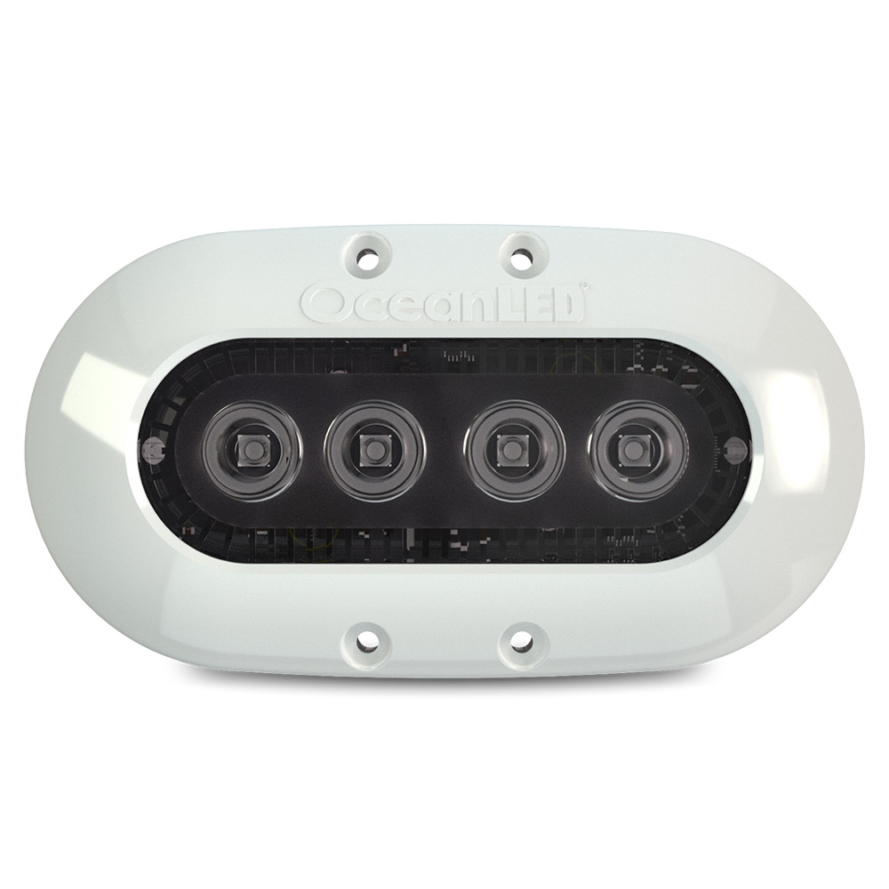 OceanLED X4 Series Underwater Lighting - White Bezel - Colours OceanLED X4 Series Underwater Lighting - White Bezel - Colours