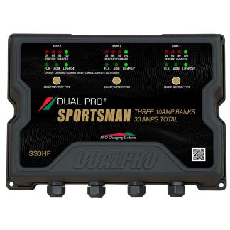 Dual Pro Sportsman Series HF Battery Charter - 30 Amp - 3 Bank