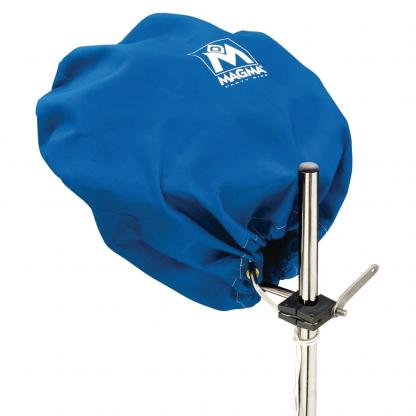 Marine Kettle® Grill Cover & Tote Bag - 17" - Pacific Blue