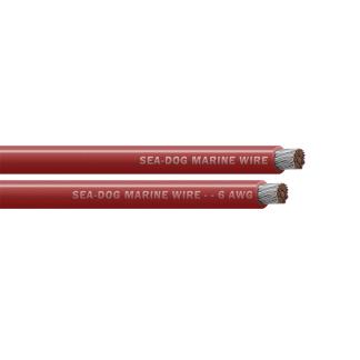Sea-Dog 6 AWG Red Battery Cable - 500'