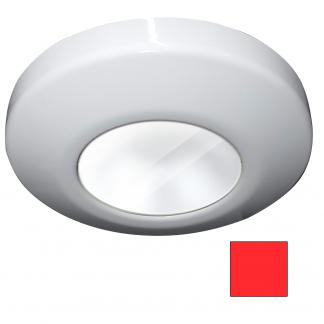 i2Systems Profile P1100 1.5W Surface Mount Light - Red - White Finish