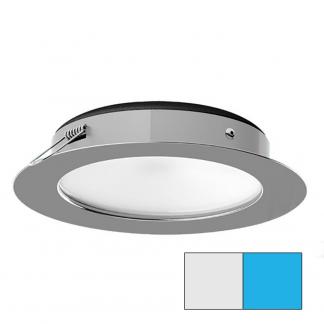 i2Systems Apeiron Pro XL A526 - 6W Spring Mount Light - Cool White/Blue - Polished Chrome Finish