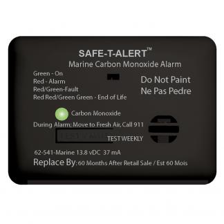 Safe-T-Alert 62 Series Carbon Monoxide Alarm - 12V - 62-541-Marine - Surface Mount - Black