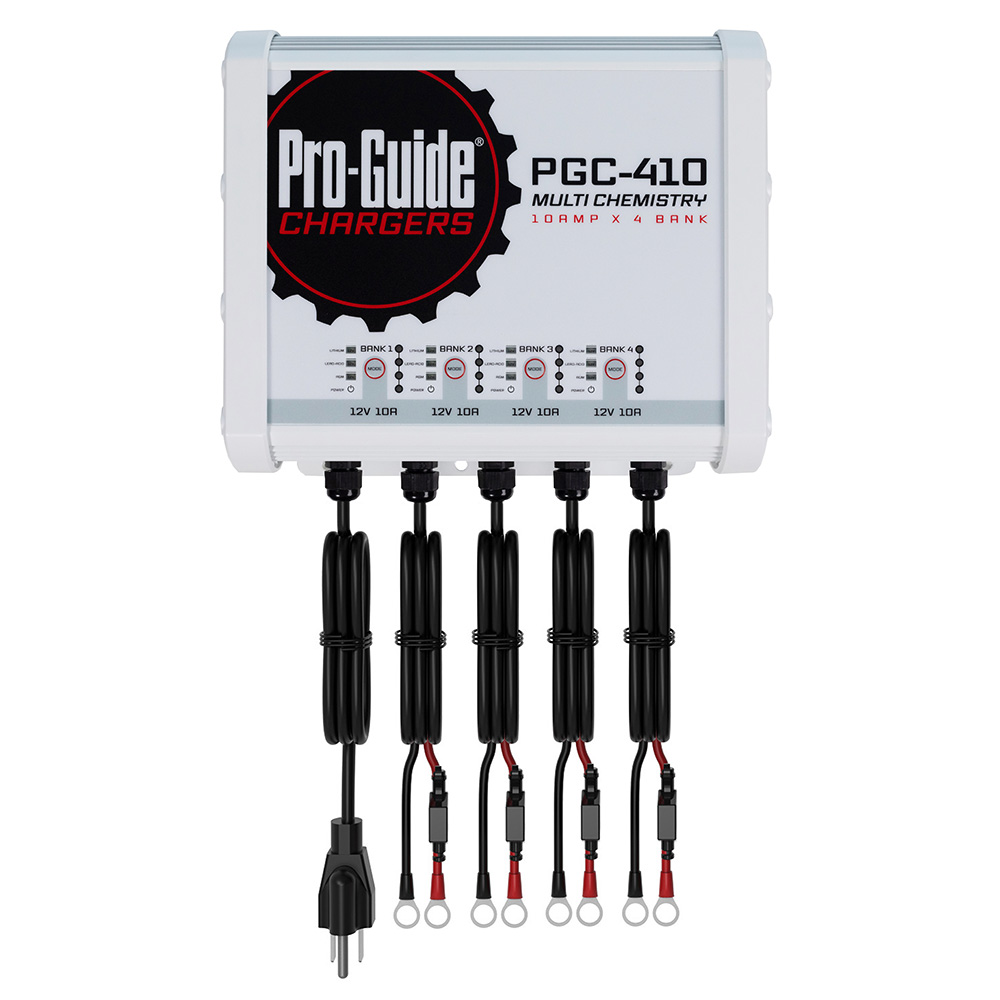 Pro-Guide 4 Bank On-Board Battery Charger - 12V - 40-Amp Pro-Guide 4 Bank On-Board Battery Charger - 12V - 40-Amp