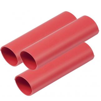 Ancor Heavy Wall Heat Shrink Tubing - 3/4" x 3" - 3-Pack - Red