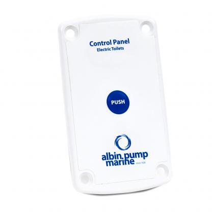 Albin Group Marine Control Panel Standard Electric Toilet