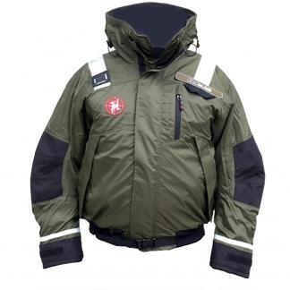 First Watch AB-1100 Flotation Bomber Jacket - Green - Small