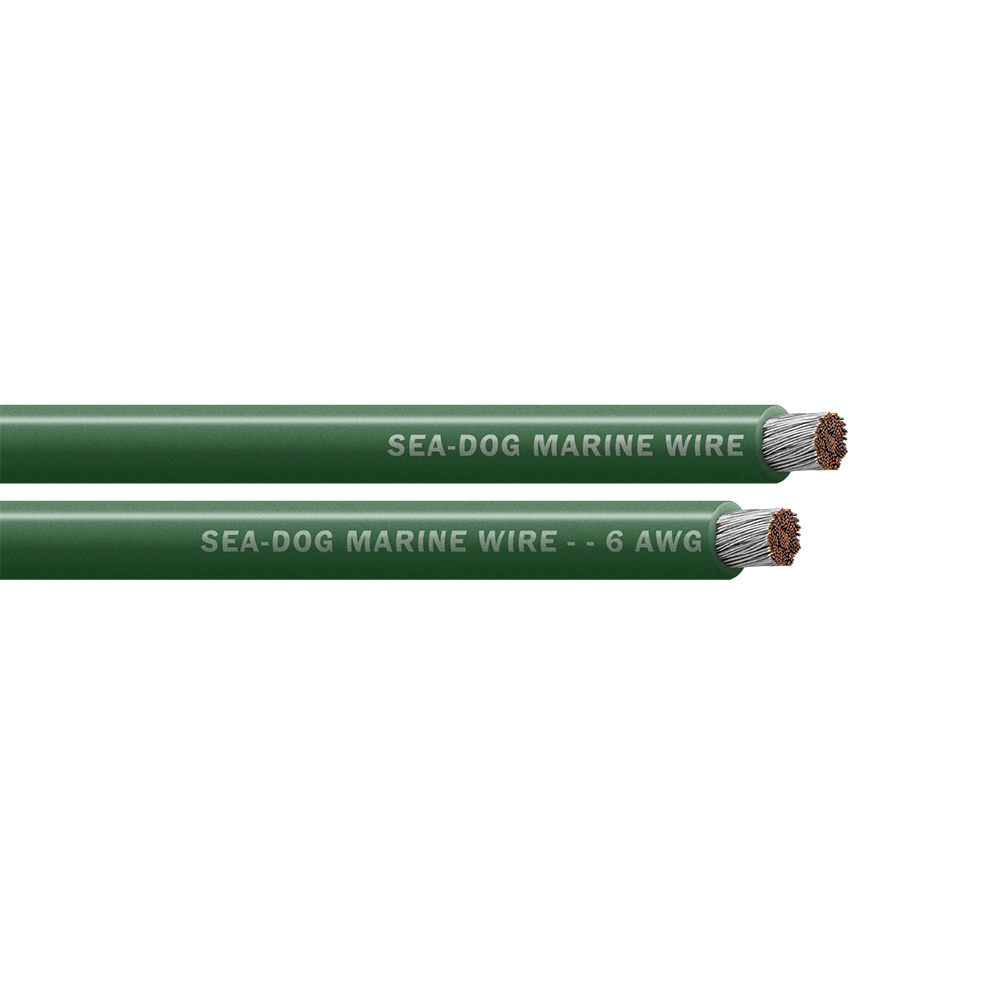 Sea Dog 6 AWG Green Battery Cable - 250' Sea Dog 6 AWG Green Battery Cable - 250'
