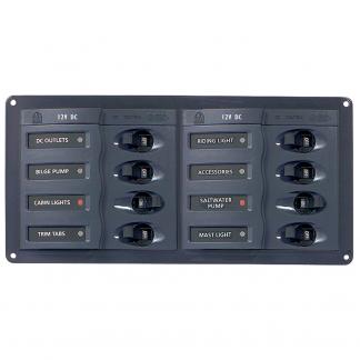 BEP DC Panel - 8-Way - Horizontal