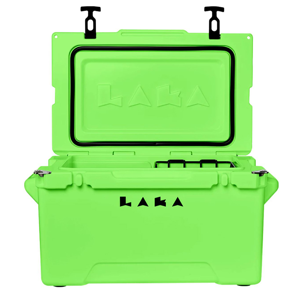 LAKA Coolers 45 Qt Cooler Lime Green Atlantic Marine Depot