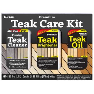 Star brite Premium Teak Care Kit - 16 oz