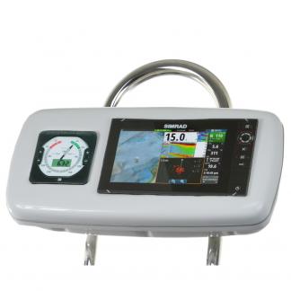 NavPod GP1040-13 SystemPod Pre-Cut f/Simrad NSS9 evo2 or B&G Zeus² 9 & 1 Instrument f/9.5" Wide Guard