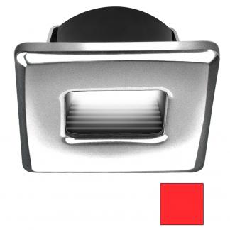 i2Systems Ember E1150Z Snap-In - Brushed Nickel - Square - Red Light