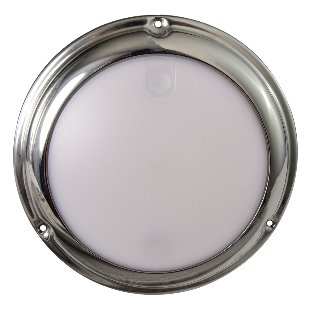 Lumitec TouchDome - Dome Light - Polished SS Finish - 2-Color White/Red Dimming Lumitec TouchDome - Dome Light - Polished SS Finish - 2-Color White/Red Dimming