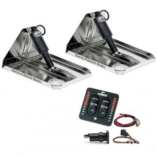 Lenco 17" x 12" Extreme Duty Performance Trim Tab Kit w/LED Indicator Switch Kit 12V