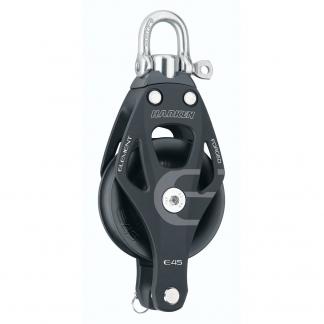 Harken 45mm Single Element Block w/Swivel & Becket