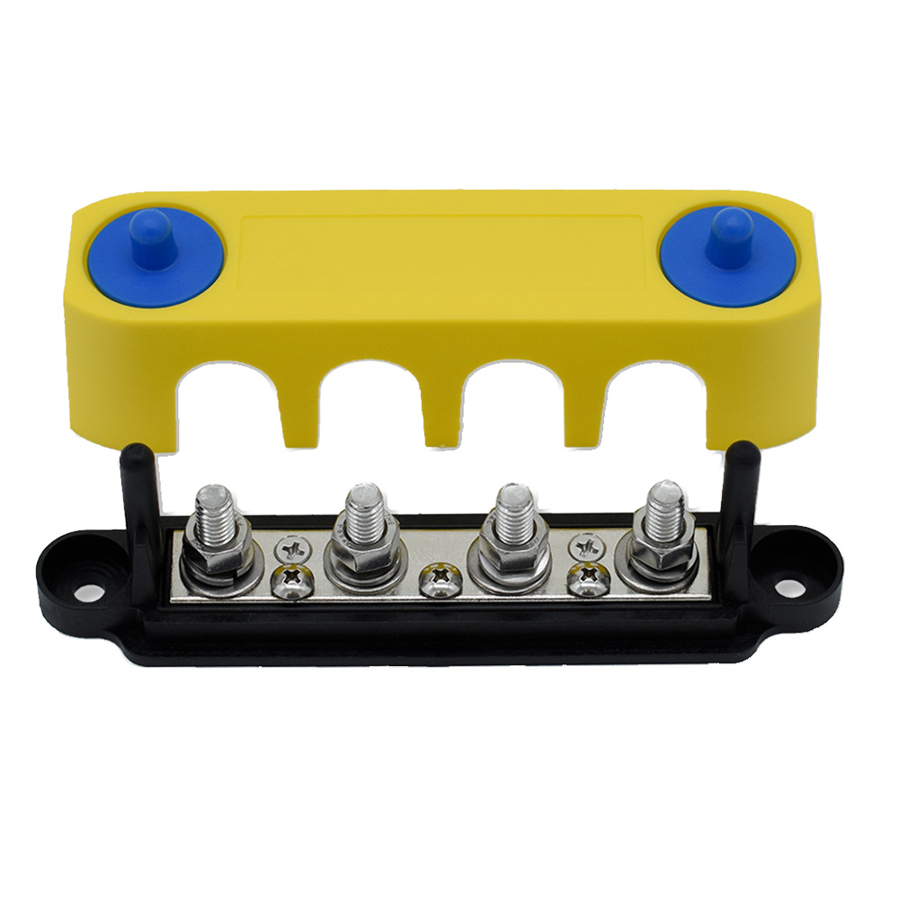 Bluewater Common Stud 4 Gang Negative Busbar Terminal Block Bluewater Common Stud 4 Gang Negative Busbar Terminal Block