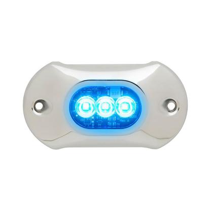 Attwood LightArmor HPX Underwater Light - 3 LED & Blue