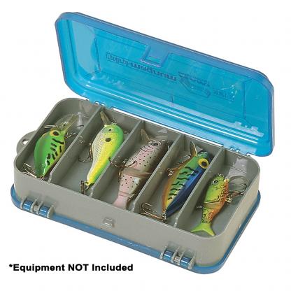 Plano Double-Sided Tackle Organizer Small - Silver/Blue